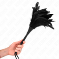 Kink – Black Maids Hornform Tickle Hühnerfedern 36 Cm