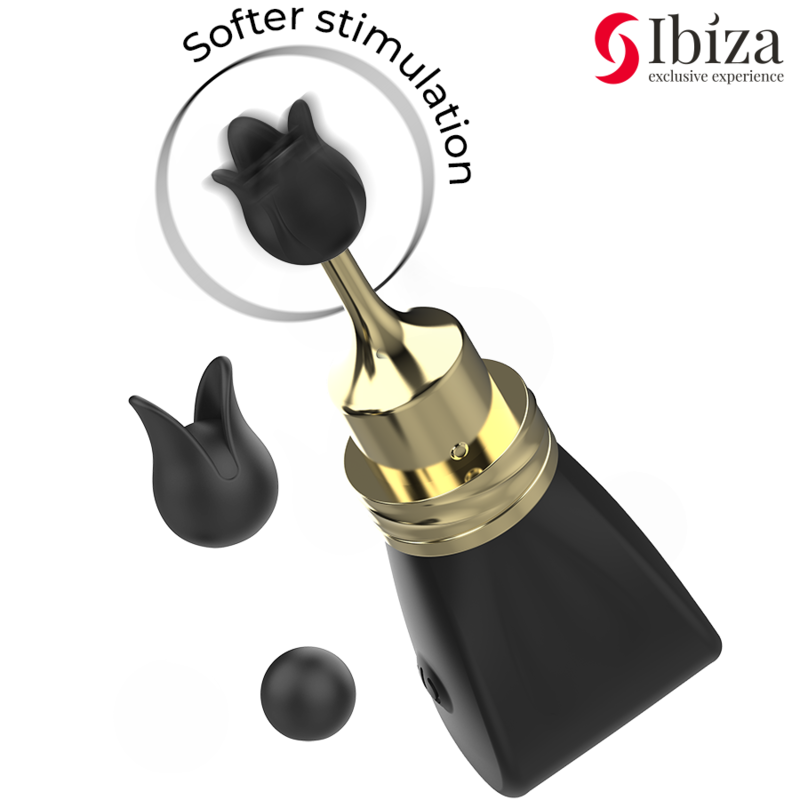 Ibiza Clit Stimulator 3 Köpfe Bogen