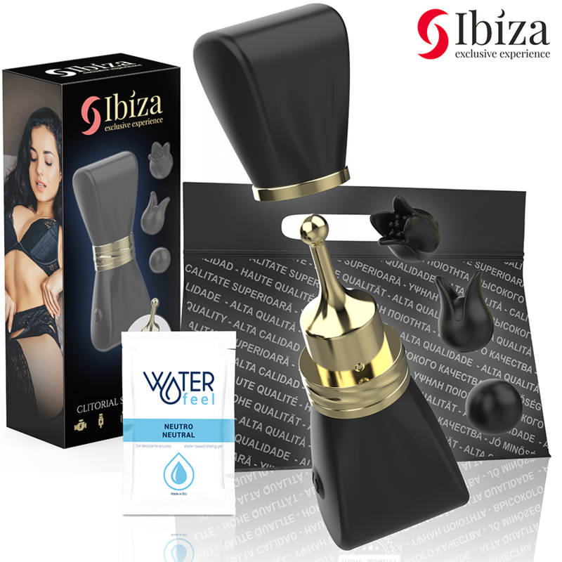 Ibiza Clit Stimulator 3 Köpfe Bogen