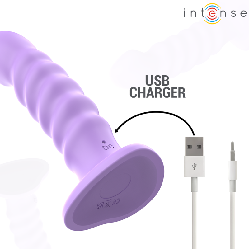 Intense Brenda Vibrator Grösse M Spiralendesign 10 Vibrationen