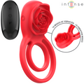 Intense Gail Stimulator Rose 10 Vibrationen Rot Fernbedienung