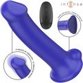 Intense Victoria Vibrator mit Saugnapf 10 Vibrationen Dunkelblau