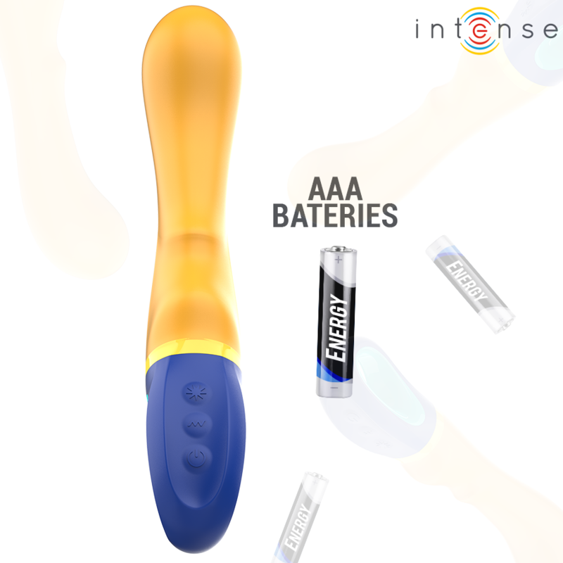 Intense Shaggy Gelber G-spot-vibrator
