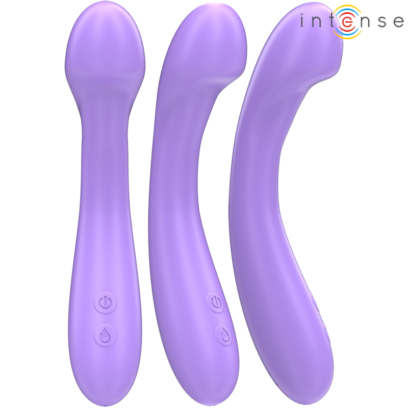Intense Becky Vibrator 19 cm Heizbar 7 Vibrationen Lila