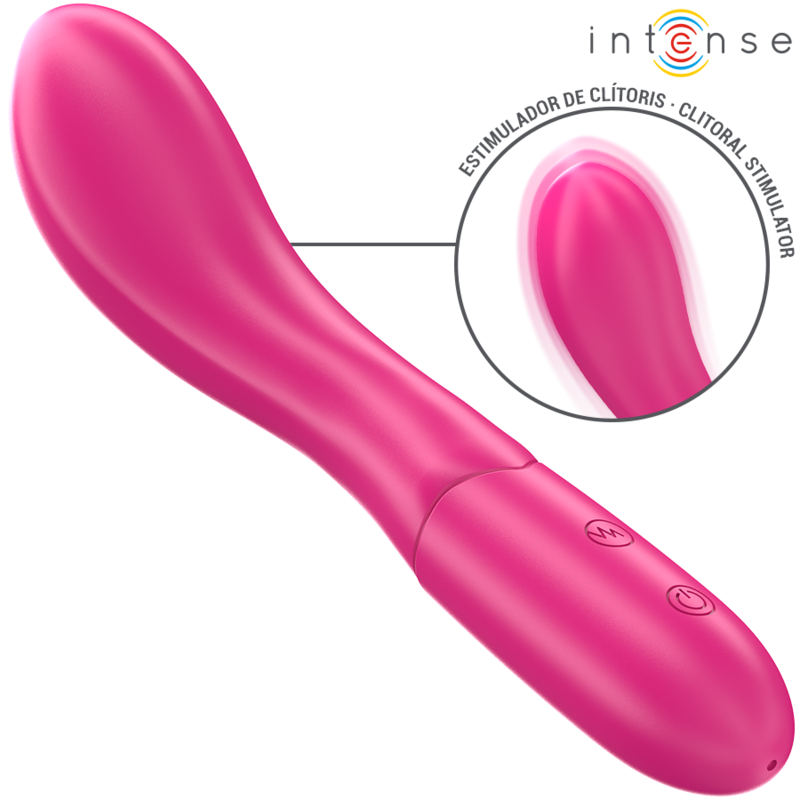 Intense Lisette Vibrator 19 cm Flexibel 10 Vibrationen Rosa