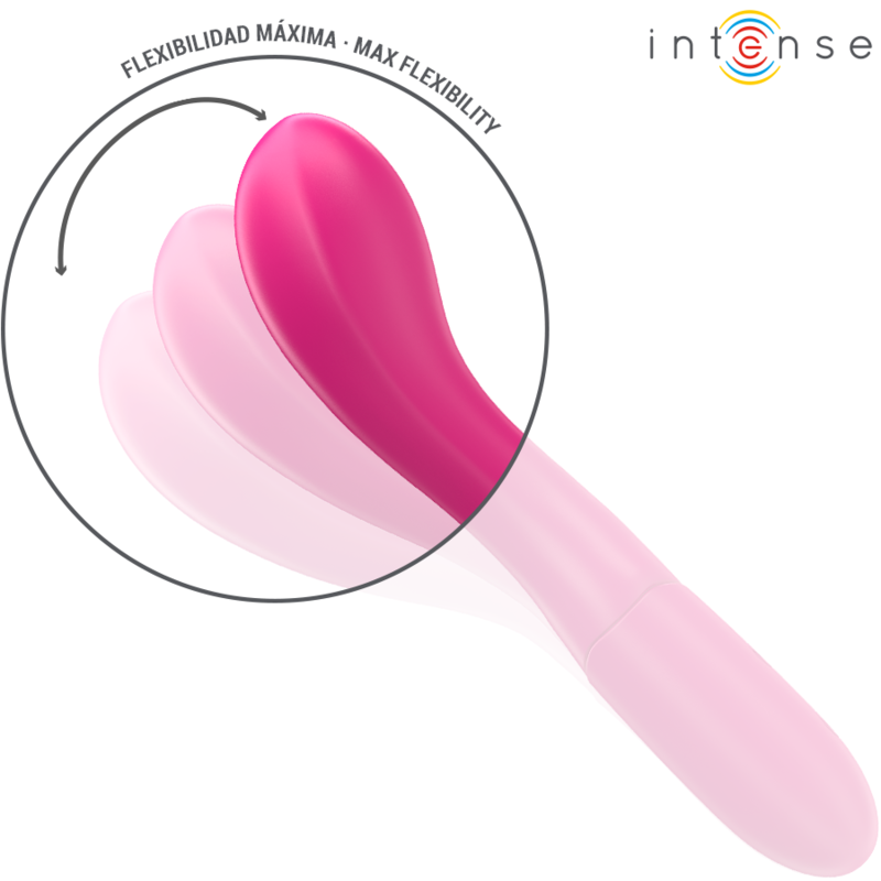 Intense Lisette Vibrator 19 cm Flexibel 10 Vibrationen Rosa