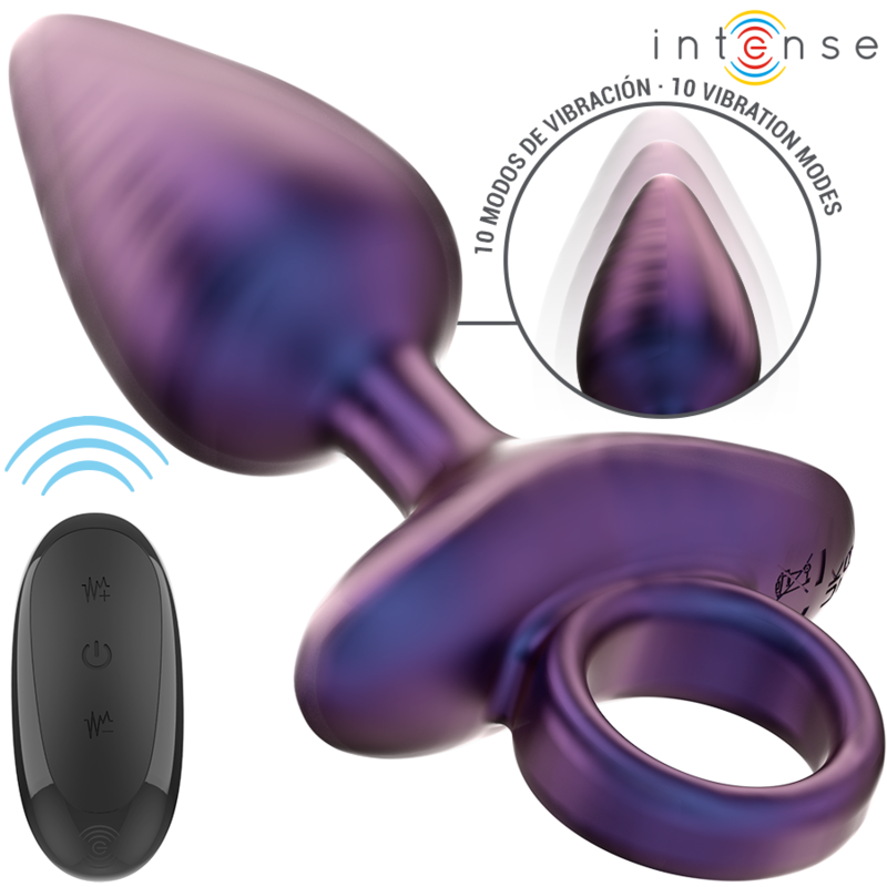 Intense Michael Vibrierender Analstecker Modell 2 Fernbedienung