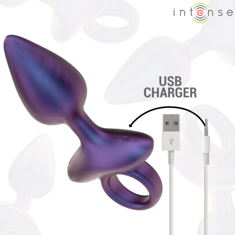 Intense Michael Vibrierender Analstecker Modell 2 Fernbedienung
