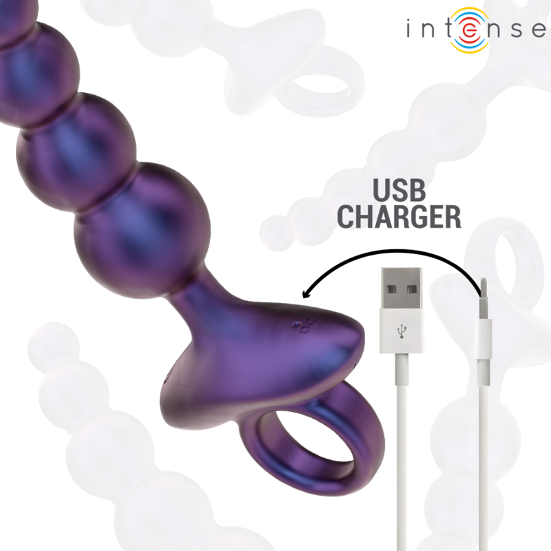 Intense Tito Vibrierender Analstecker Modell 3 mit Fernbedienung