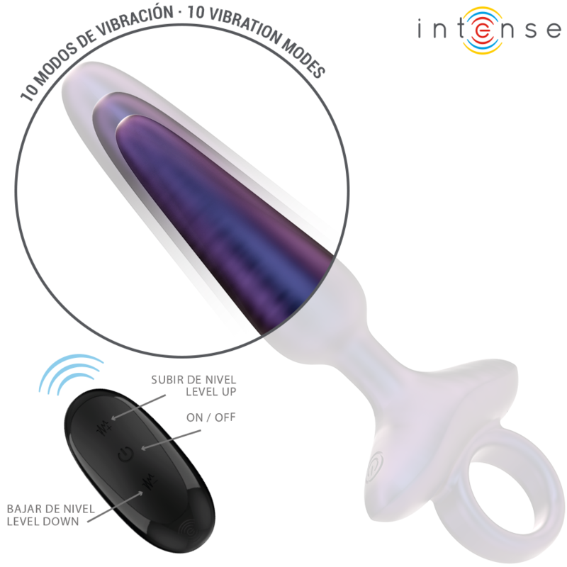 Intense Marlon Vibrierender Analstecker Modell 4 mit