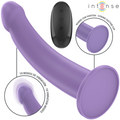Intense Eddie Vibrator 17,5 cm 10 Vibrationen Lila Fernbedienung