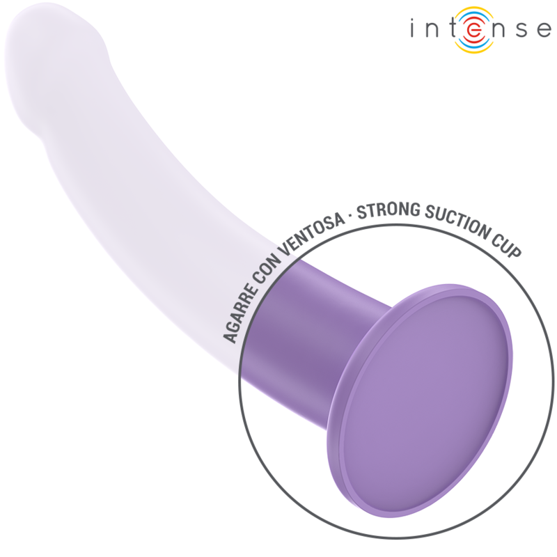 Intense Eddie Vibrator 17,5 cm 10 Vibrationen Lila Fernbedienung