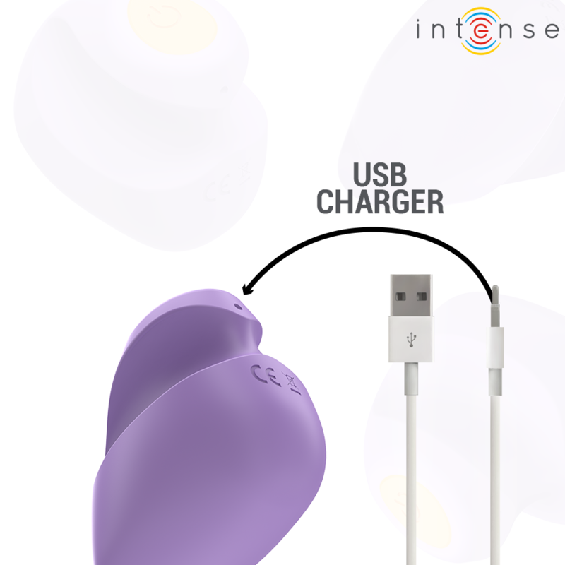 Intense Ursula Stimulator 10 Vibrationen Lila