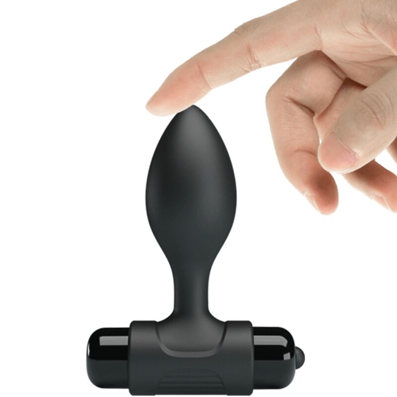 Anal Vibra Butt 10 Vibrationen Analstecker Schwarz