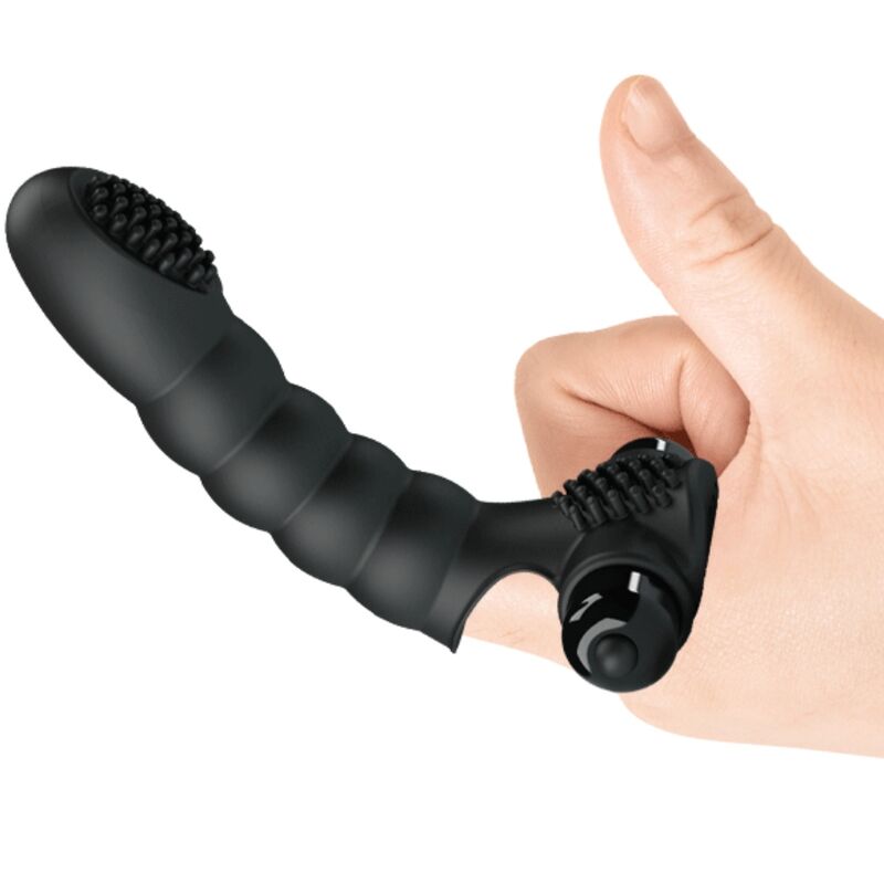 Fun Alexander Fingervibrator 10 Vibrationen Schwarz
