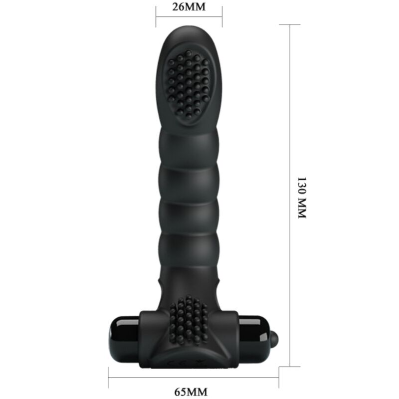 Fun Alexander Fingervibrator 10 Vibrationen Schwarz