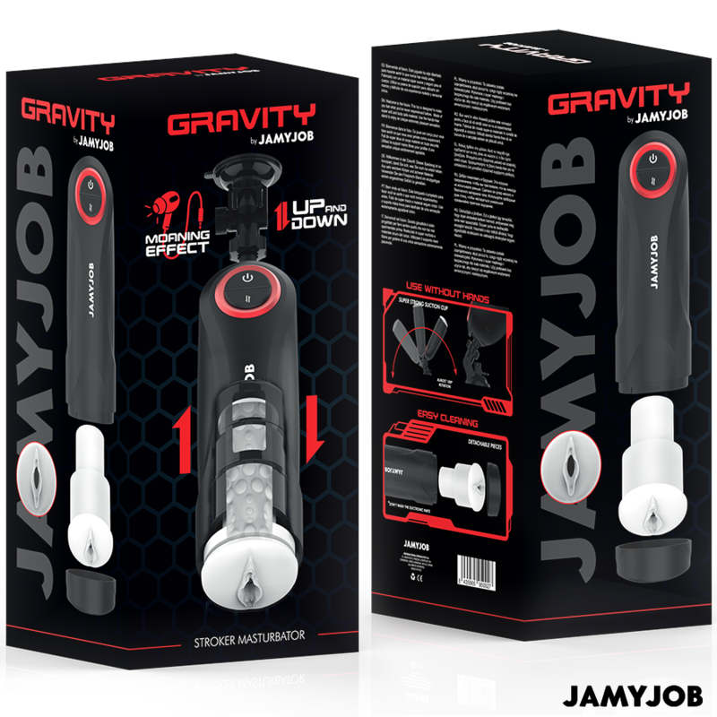 Jamyjob Automatischer Vagina-masturbator mit Gravity-funktion, 5
