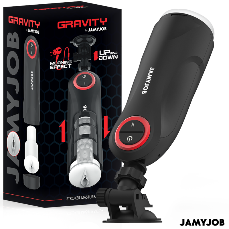 Jamyjob Automatischer Vagina-masturbator mit Gravity-funktion, 5