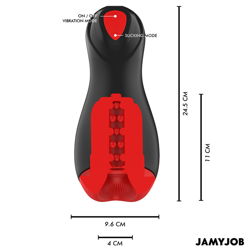 Jamyjob Core-x Automatischer Masturbator 5 Saug- und