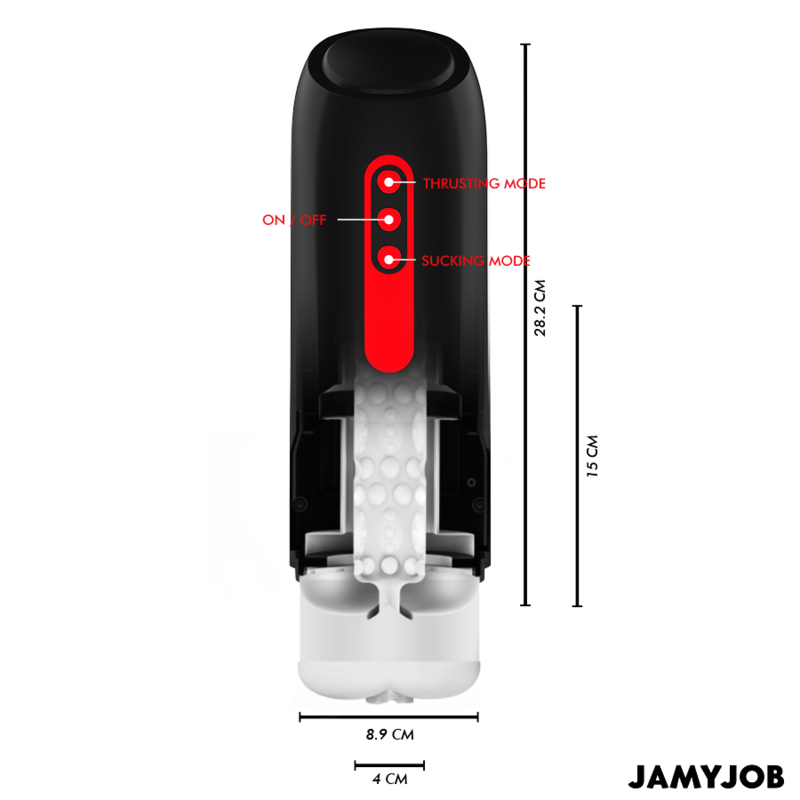 Jamyjob Phantom Automatischer Vagina-masturbator 5 Saug- und