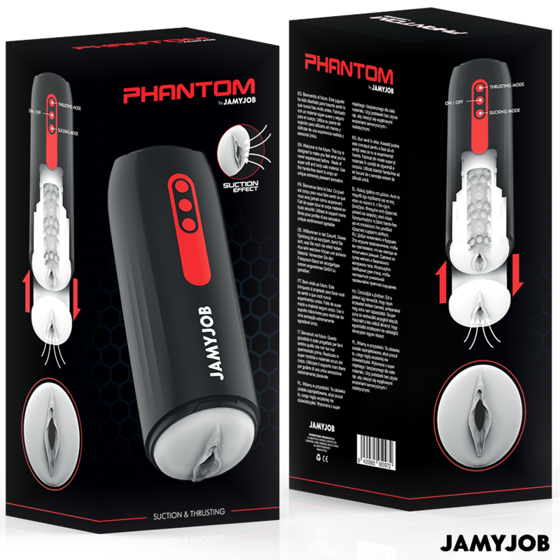 Jamyjob Phantom Automatischer Vagina-masturbator 5 Saug- und
