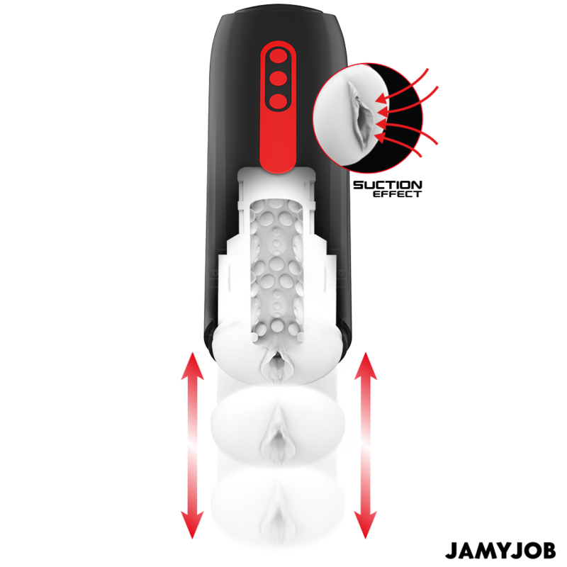 Jamyjob Phantom Automatischer Vagina-masturbator 5 Saug- und