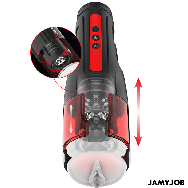 Jamyjob Cyclone Automatischer Vagina-masturbator 10 Rotations-