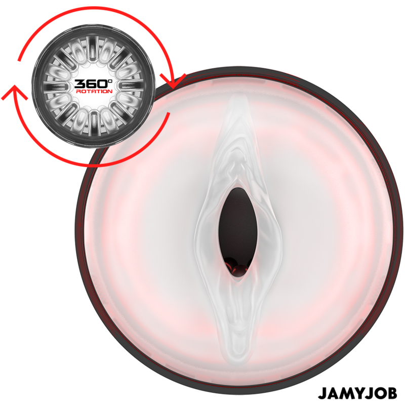 Jamyjob Cyclone Automatischer Vagina-masturbator 10 Rotations-