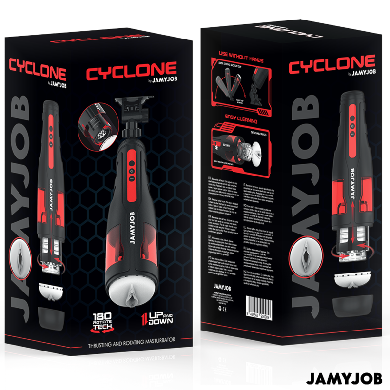 Jamyjob Cyclone Automatischer Vagina-masturbator 10 Rotations-