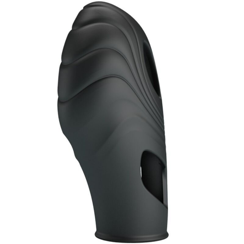Fun Lich Silikon-fingervibrator Schwarz
