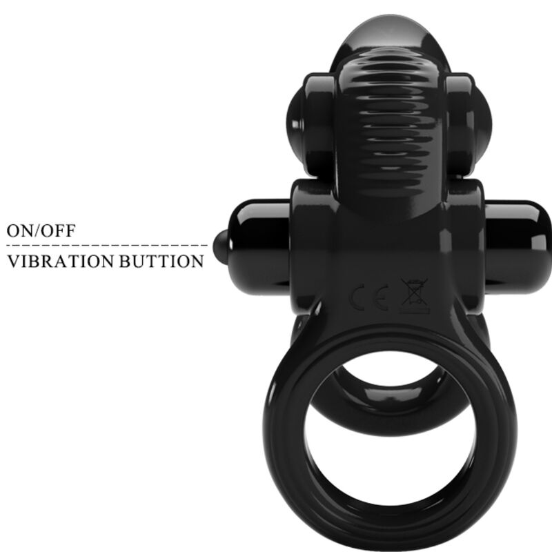 For Passionate Ring Doppelter Vibrationsring +
