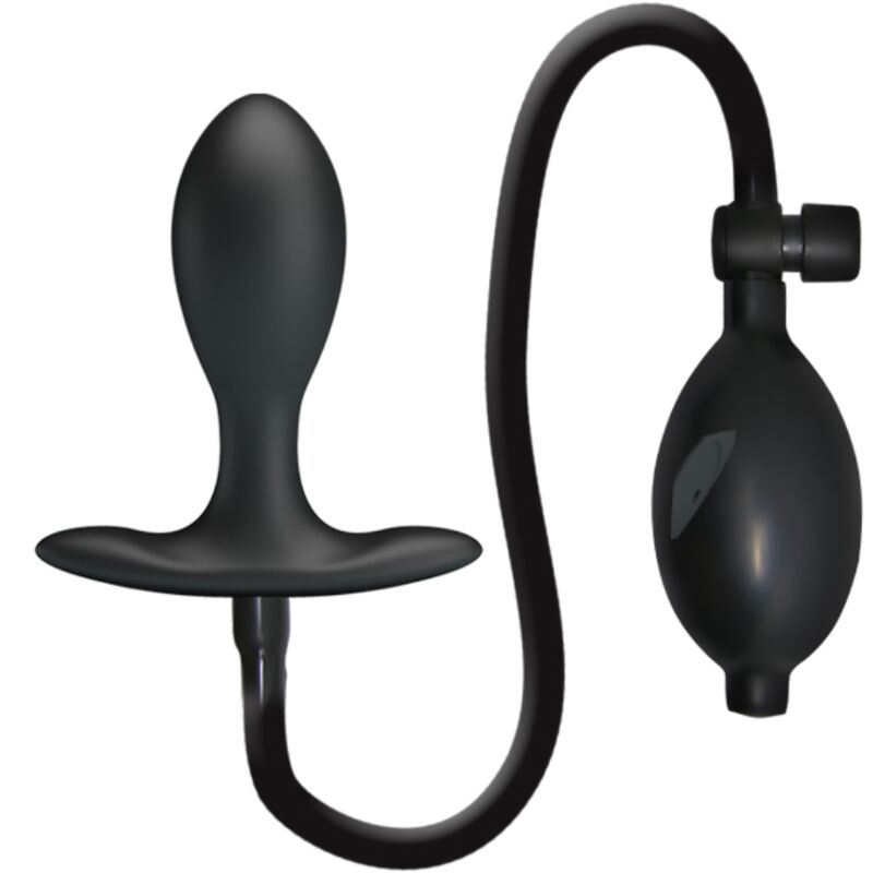 Anal Aufblasbarer Analstecker Schwarz