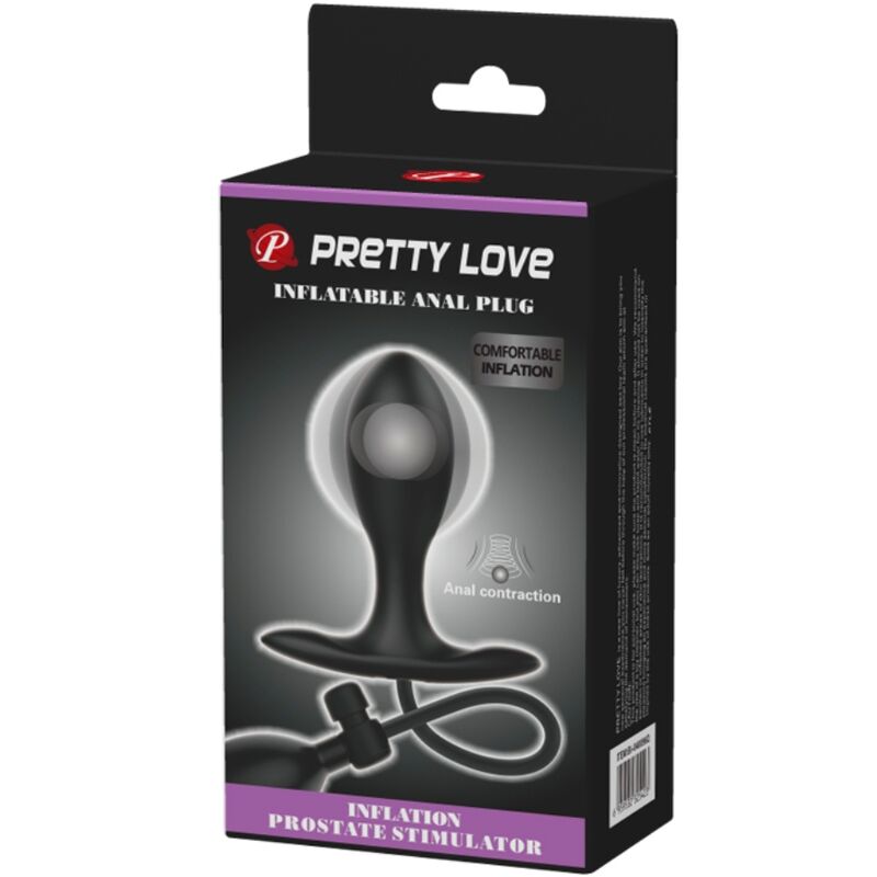 Anal Aufblasbarer Analstecker Schwarz