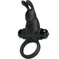 For Vibrationsring + Rabbit-klitoris-stimulator 10 Vibrationen