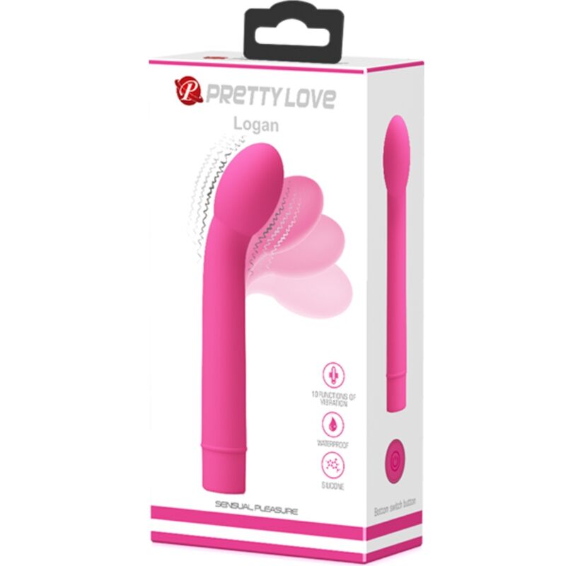 Fun Logan G-spot Vibrator 10 Vibrationen Rosa