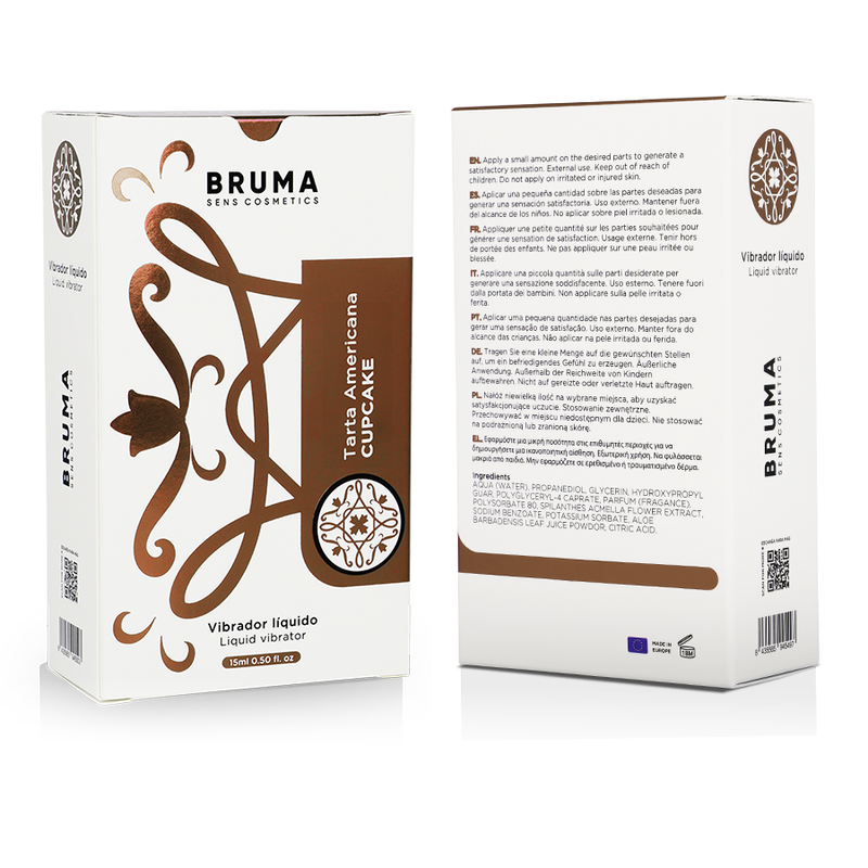 Bruma Flüssiger Vibrator Ultra Gleitend Cupcake 15 ml