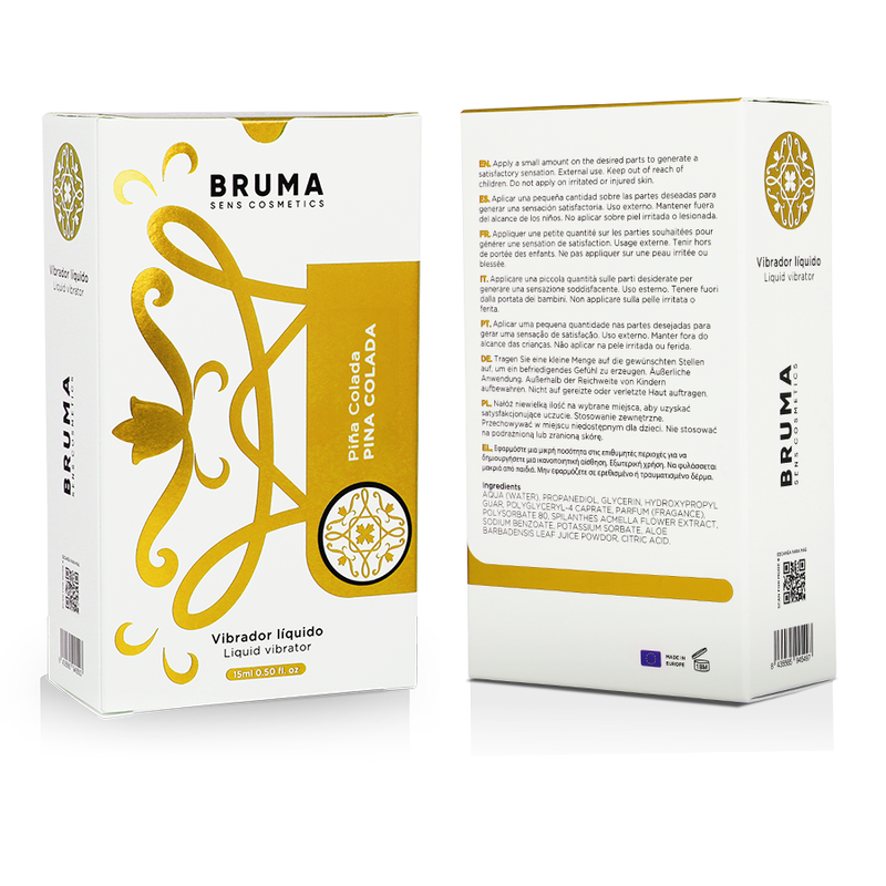 Bruma Flüssiger Vibrator Ultra Gleitend Pina Colada 15 ml