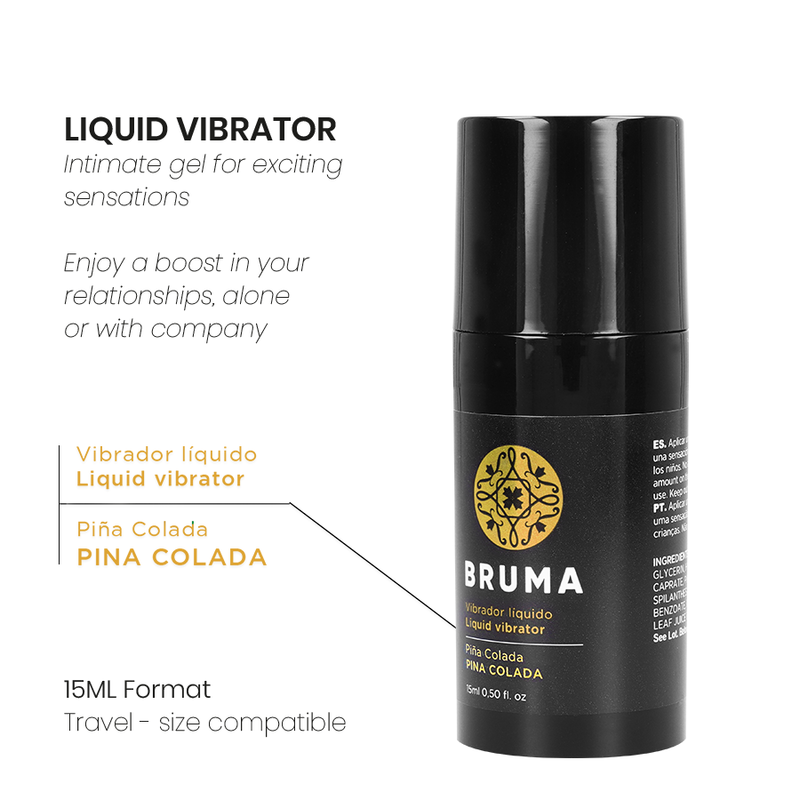 Bruma Flüssiger Vibrator Ultra Gleitend Pina Colada 15 ml
