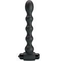 Anal Lynn Silikon Anal Plug 10 Vibrationen Schwarz