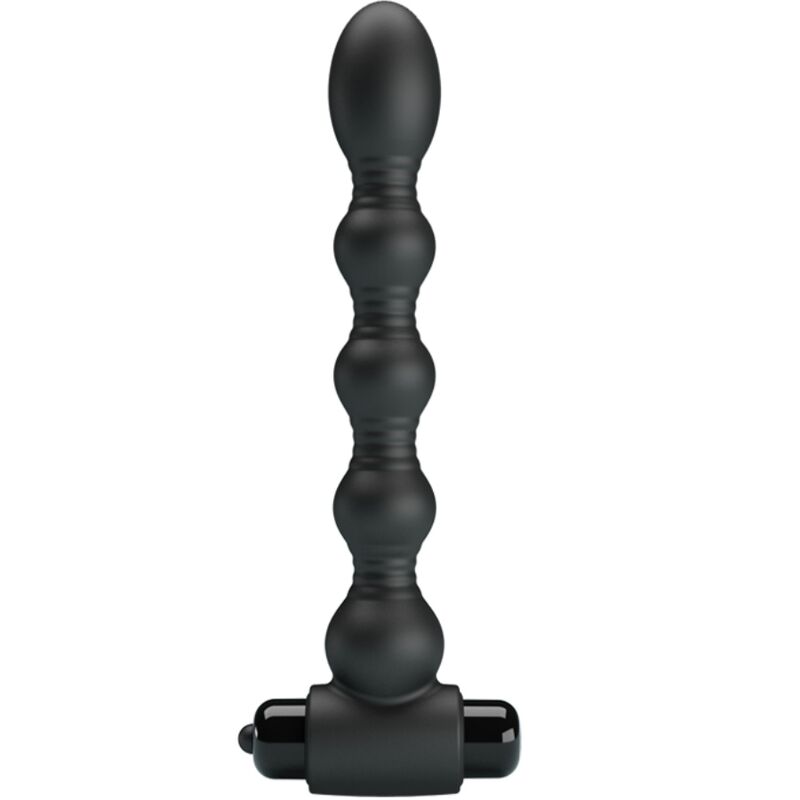 Anal Lynn Silikon Anal Plug 10 Vibrationen Schwarz