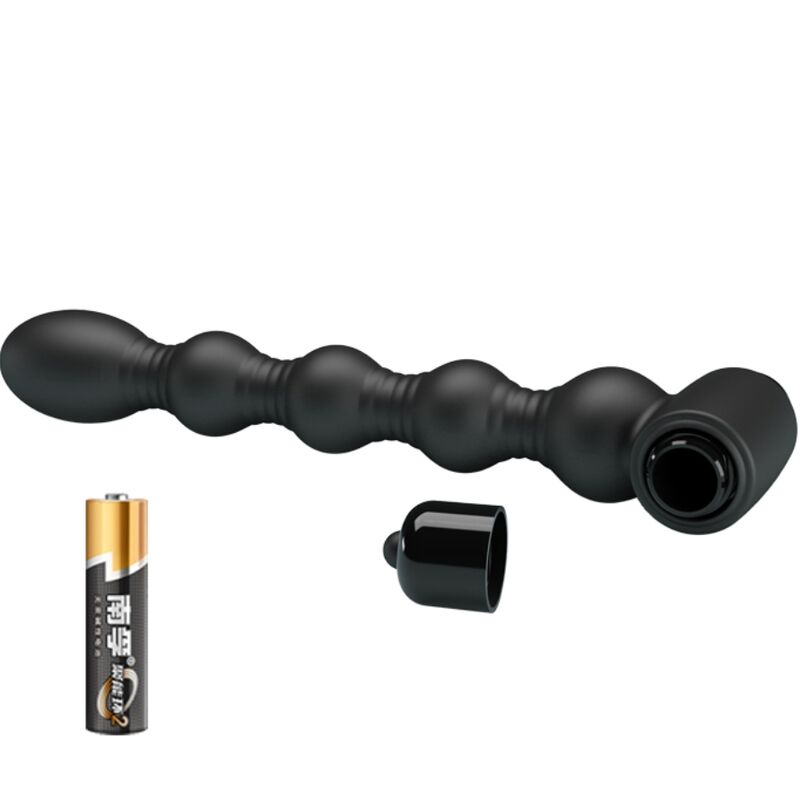 Anal Lynn Silikon Anal Plug 10 Vibrationen Schwarz