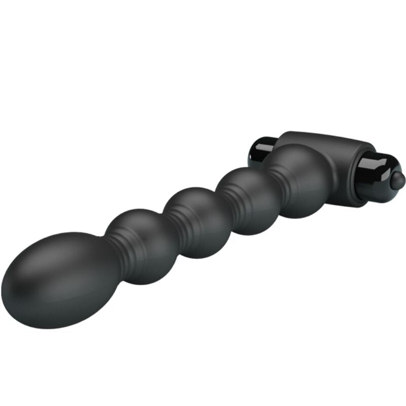 Anal Lynn Silikon Anal Plug 10 Vibrationen Schwarz