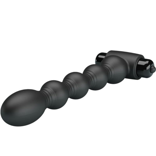 Anal Lynn Silikon Anal Plug 10 Vibrationen Schwarz