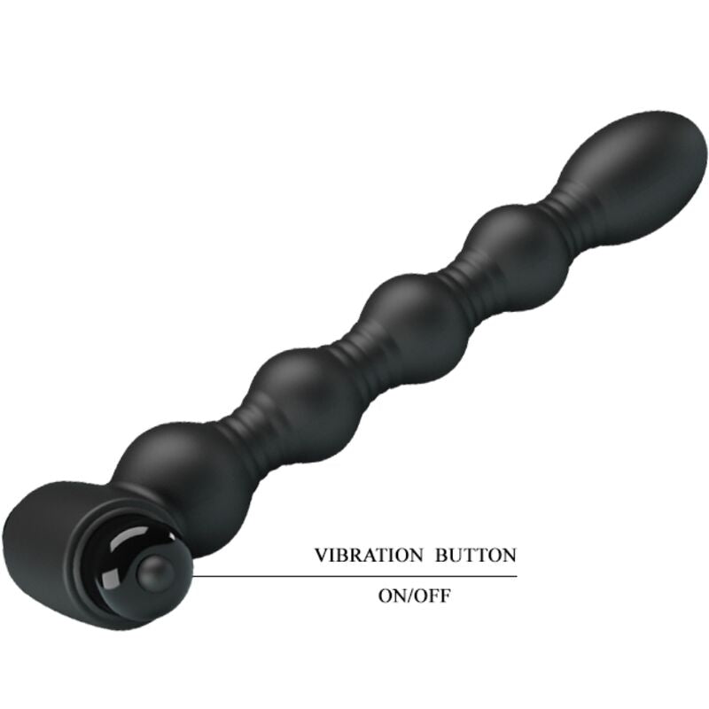 Anal Lynn Silikon Anal Plug 10 Vibrationen Schwarz