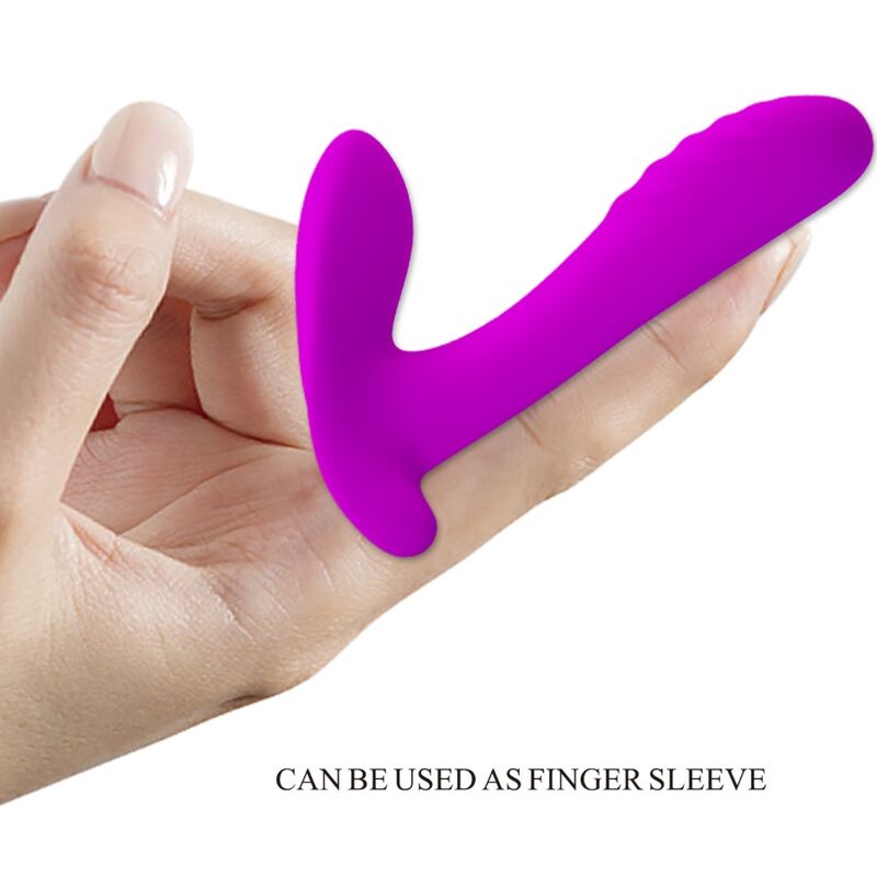 Remote Massager & Vibrator 12 Vibrationen Fernbedienung Lila