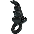 For Aufregender Ring Rabbit Vibratorring 10 Vibrationen Schwarz