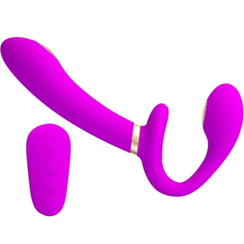Remote Thunderbird Doppelter Strap-on-vibrator mit Fernbedienung
