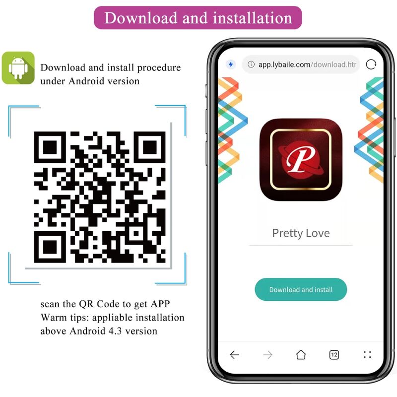 App Franz Massager und Vibrator Kostenlose App Lila