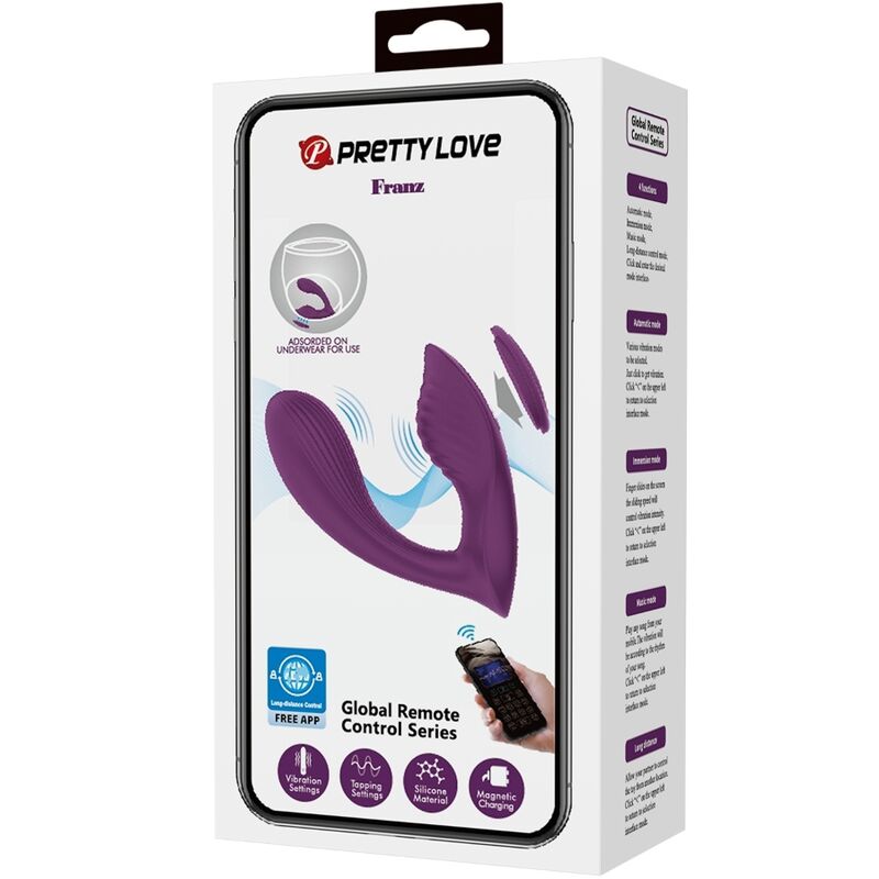 App Franz Massager und Vibrator Kostenlose App Lila