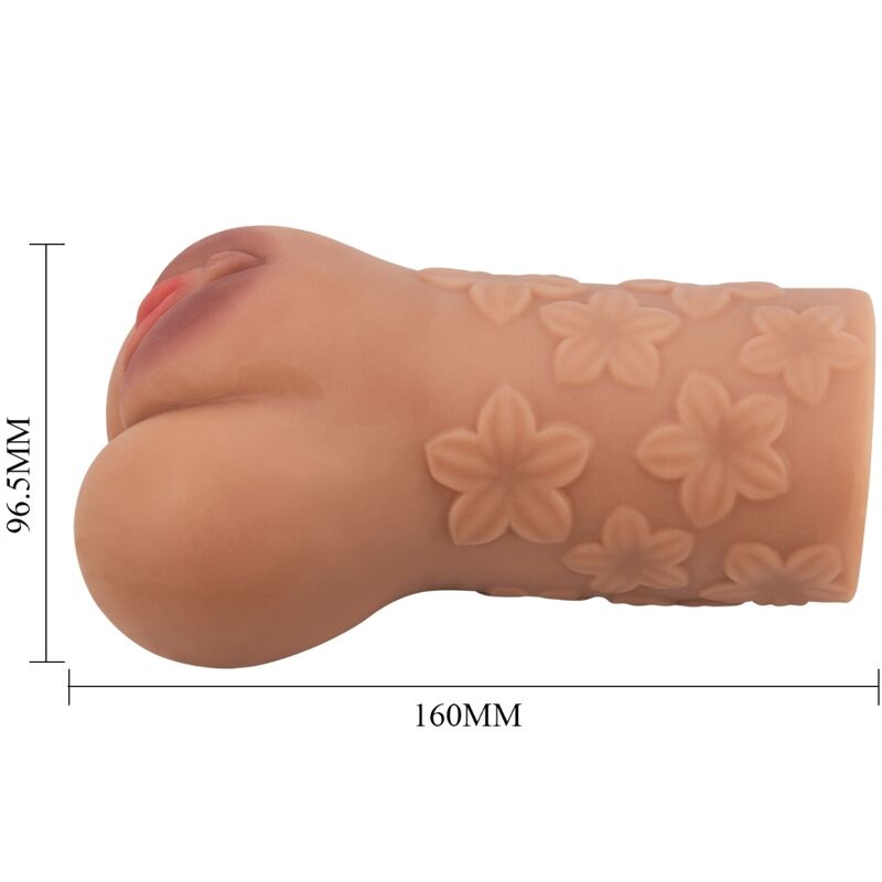 Crazy Scarlet Vagina und Anus Design mit Blumenfleisch